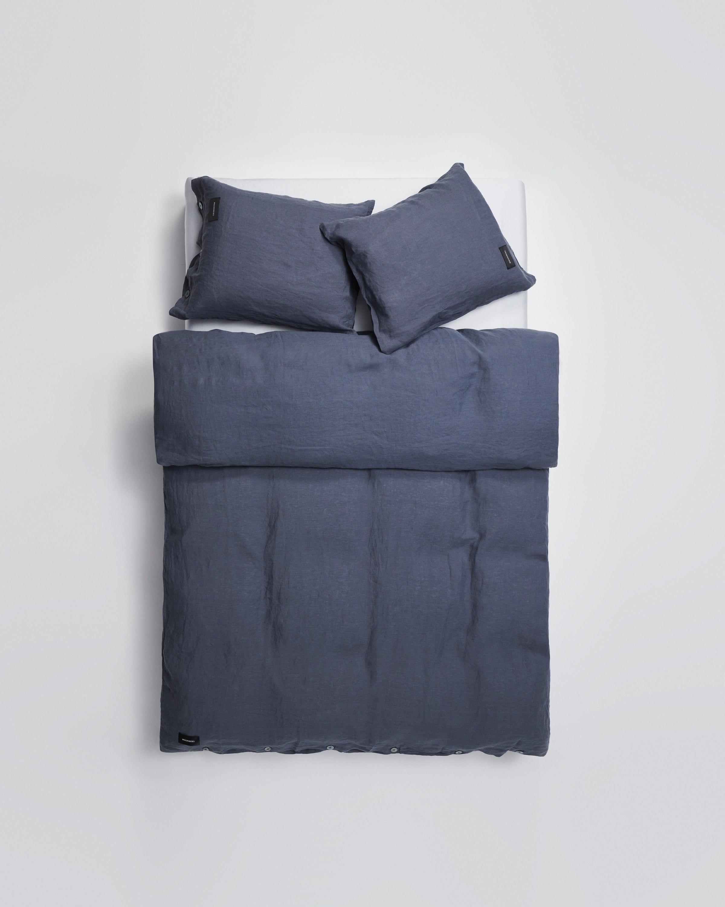 Mother duvet cover | Bluish grey Linen